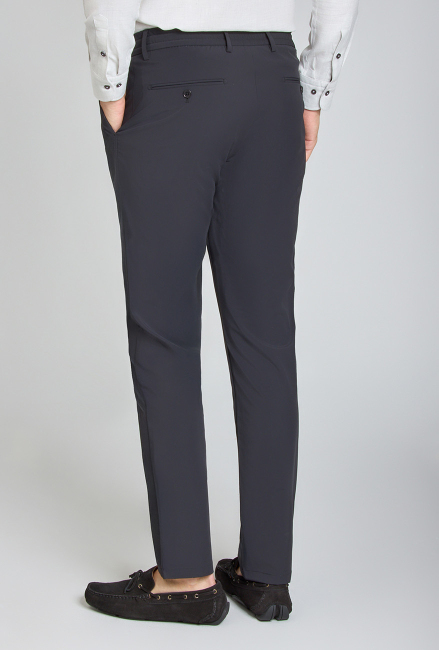 Erkek Siyah Jogger Cepli Lastikli Rahat Spor Pantolon - 5