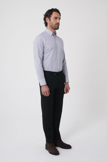 Erkek Siyah Spor Jagger Pantolon  - 3