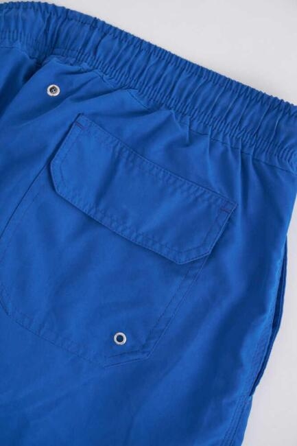 Erkek Slim Fit Deniz Şortu Sax - 3