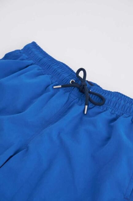 Erkek Slim Fit Deniz Şortu Sax - 2