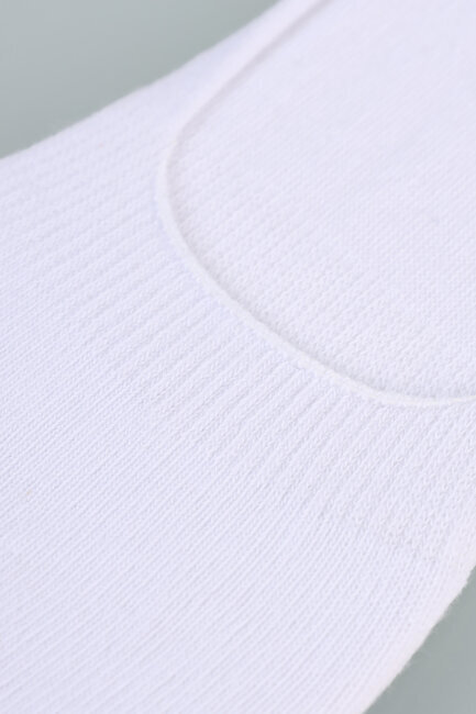 Erkek Sneaker Kısa Babet Çorap Beyaz - 2