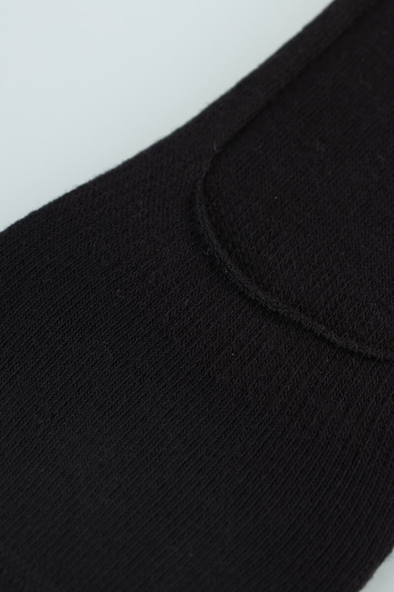 Erkek Sneaker Kısa Babet Çorap Siyah - 2