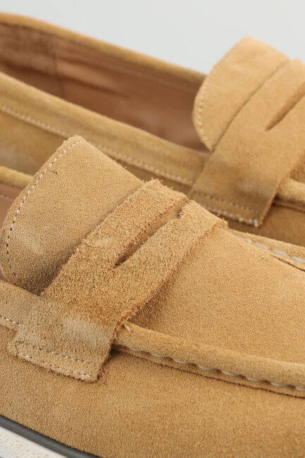 Erkek Süet Loafer Camel Ayakkabı - 2