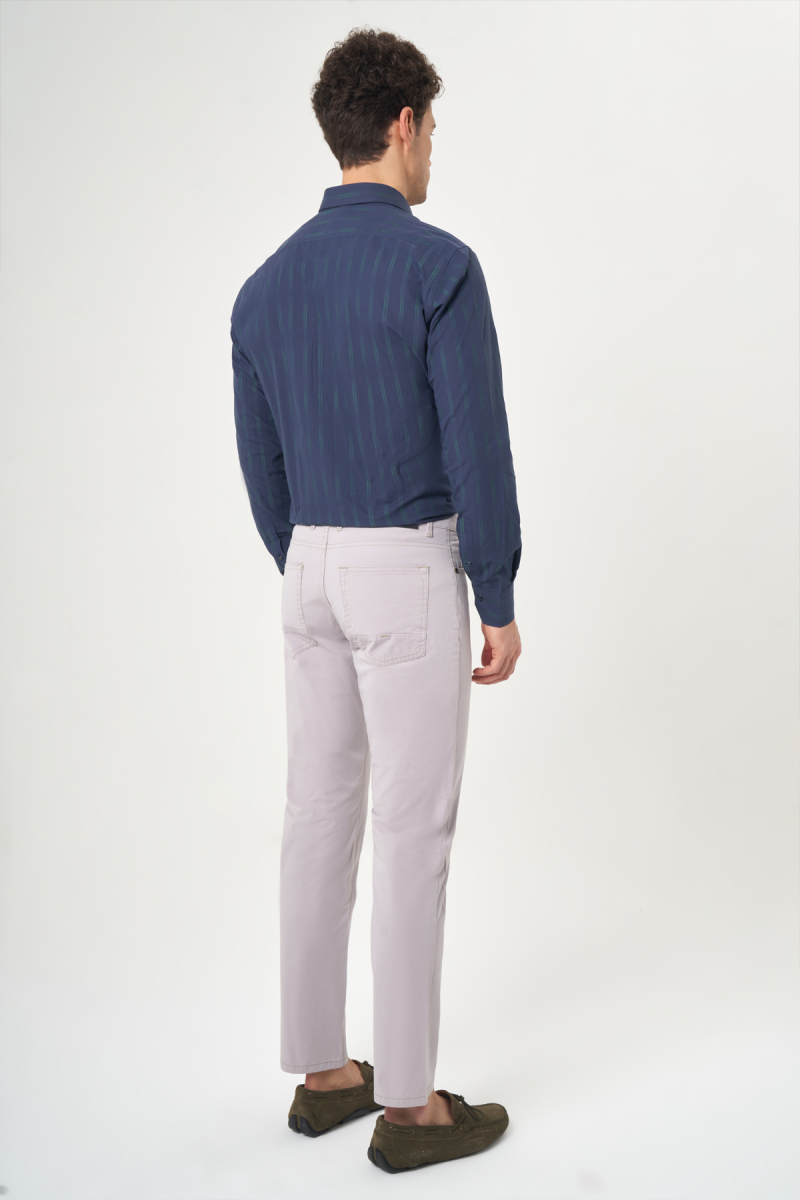 Erkek Taş Rengi 5 Cepli Spor Erkek Pantolon (1)