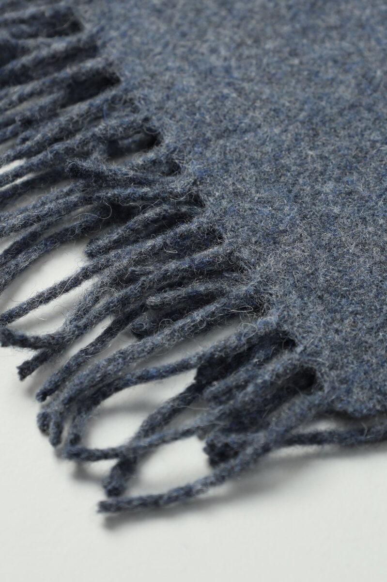 Erkek Yün Atkı Antrasit - 2