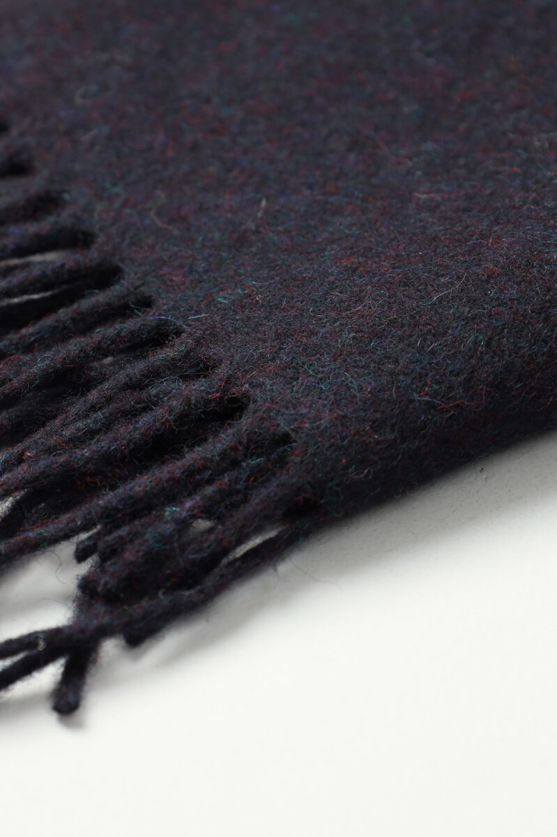 Erkek Yün Atkı Lacivert - 3