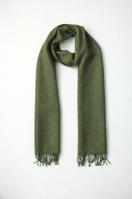 Erkek Yün AtkıYeşil