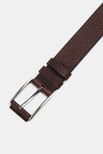 Flotter Deri Kahve Erkek Kemer (1)