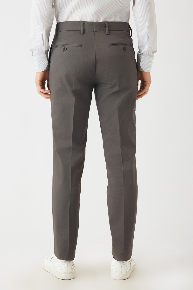 Gri 4 Cepli Spor Erkek Pantolon - 2