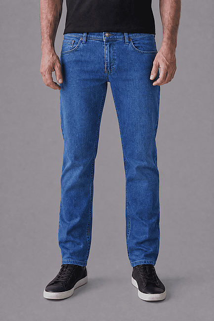 Pamuk Denim Cepli Indigo Pamuklu Pantolon Jean (0)