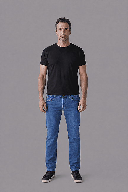 Pamuk Denim Cepli Indigo Pamuklu Pantolon Jean (5)