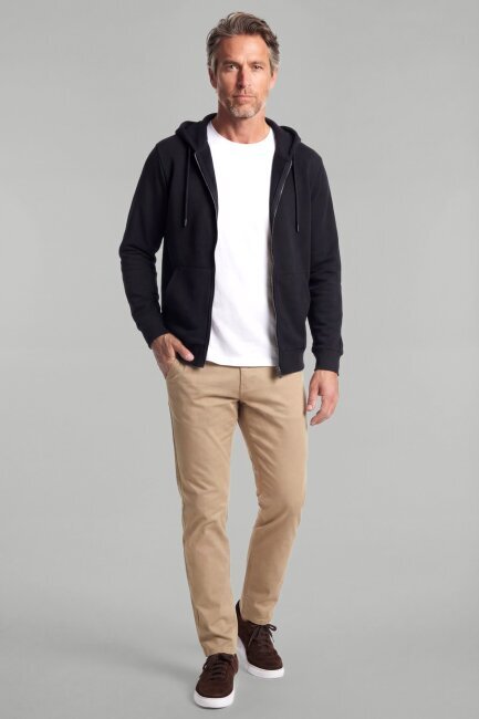 Erkek Pamuk Siyah Eşofman Üstü - 2