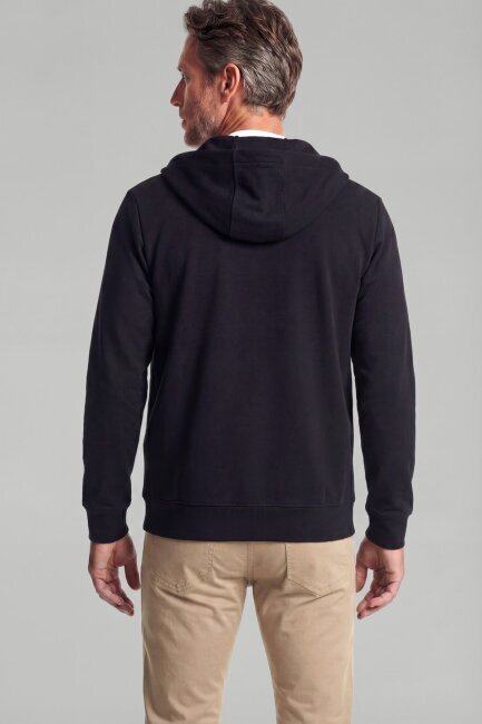 Erkek Pamuk Siyah Eşofman Üstü - 5