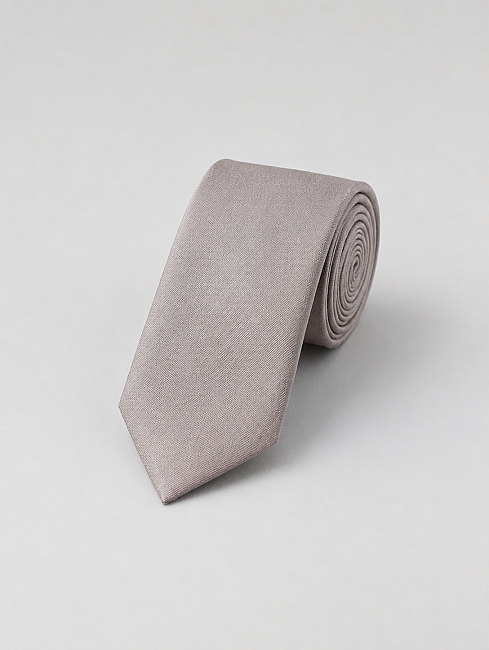 Silk Tie Mendil Suit Beige