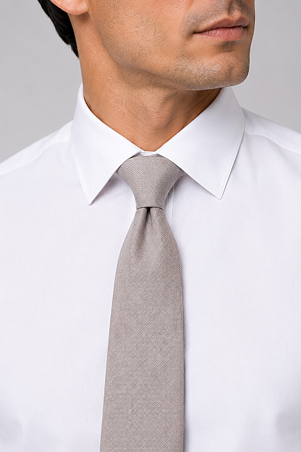 Silk Tie Mendil Suit Beige (2)