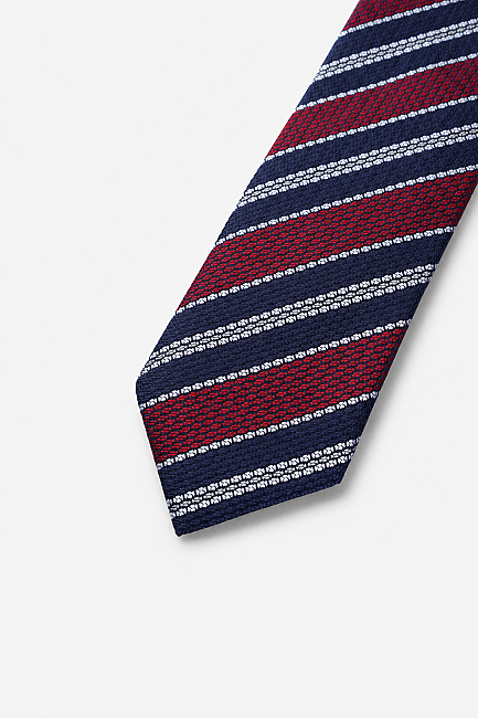 Silk Tie Mendil Suit Burgundy (3)
