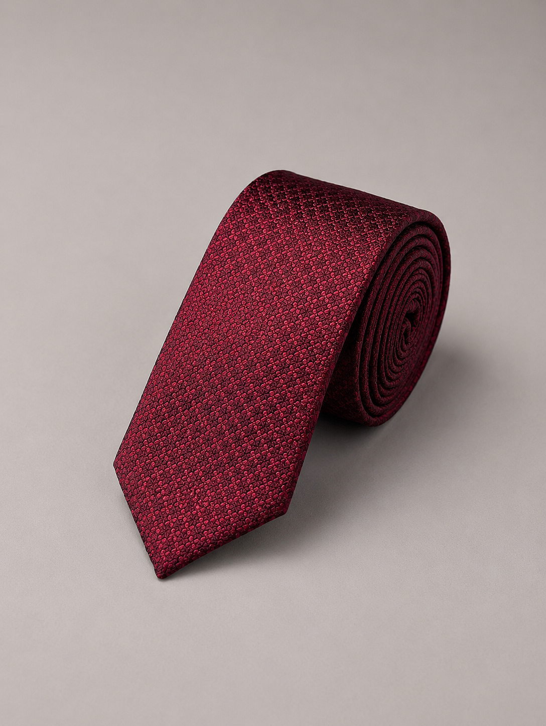 Bordo İpek Kravat