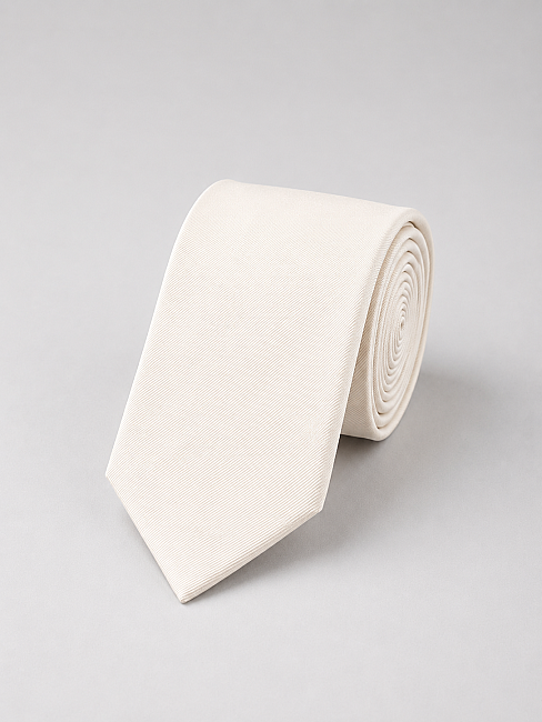 Silk Tie Mendil Suit Ecru (0)