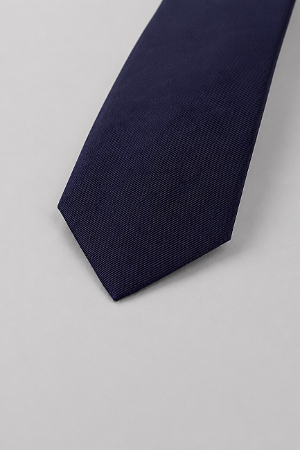 Silk Tie Mendil Suit Navy (3)