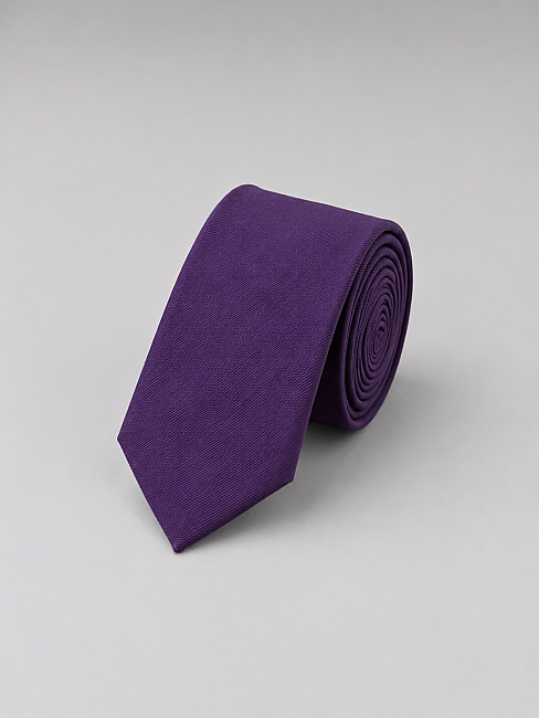 Silk Tie Mendil Suit Lila
