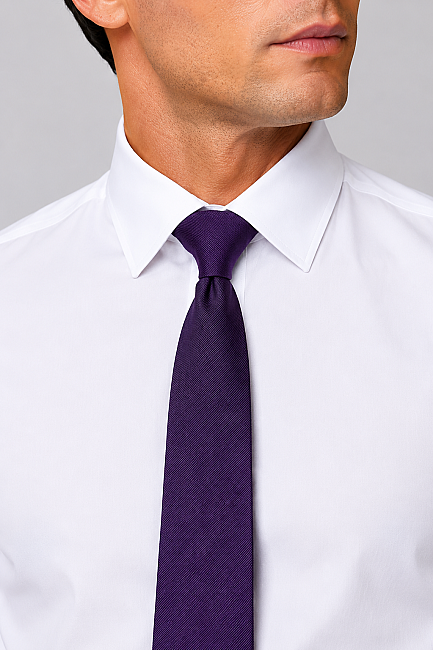 Silk Tie Mendil Suit Lila (2)