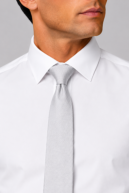 Silk Tie Mendil Suit Taş (2)