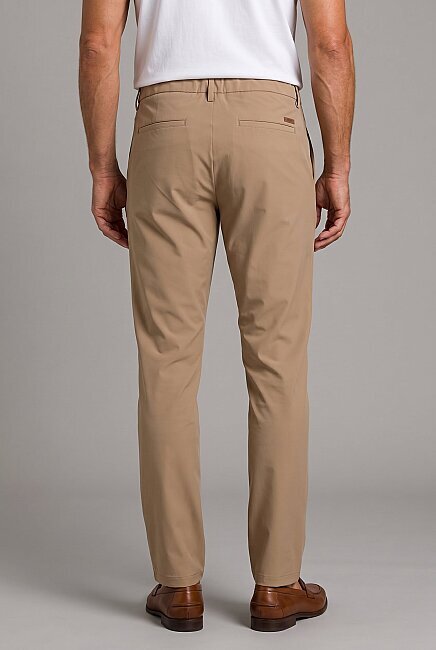 Bej Jogger İpli̇ Pantolon Spor (1)