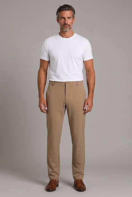 Bej Jogger İpli̇ Pantolon Spor