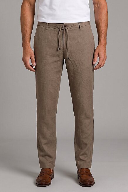 Kahve Jogger İpli̇ Pantolon Spor