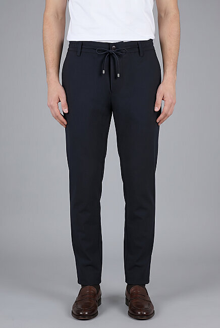 Lacivert Jogger İpli̇ Spor Pantolon 