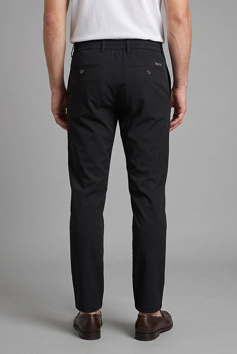 Siyah Jogger İpli̇ Pantolon Spor (1)