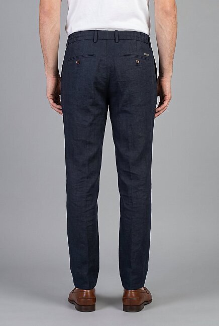 Lacivert Keten Jogger İpli̇ Pantolon Spor (1)
