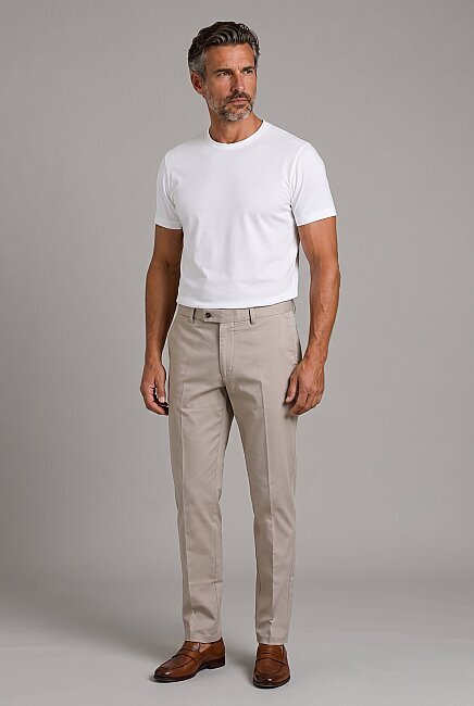 Bej Jogger Pantolon Spor (4)