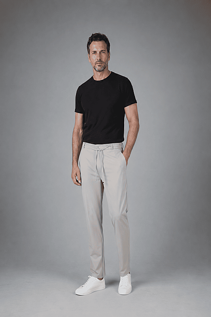Bej Jogger 4 Cep Pantolon - 3