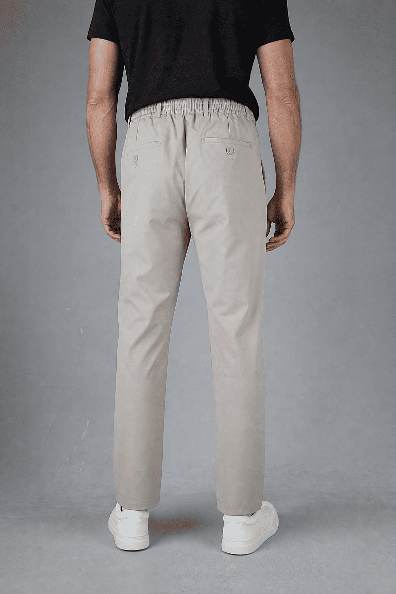 Bej Jogger 4 Cep Pantolon - 2