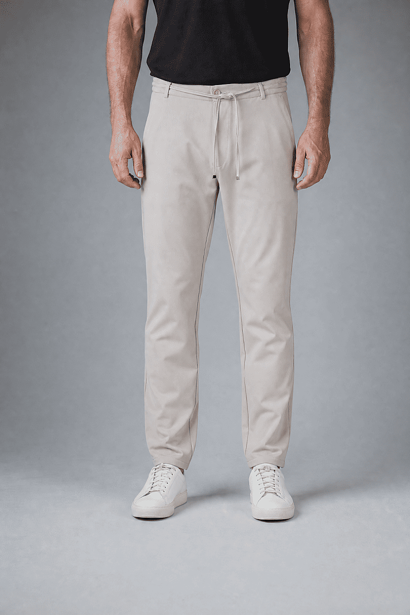 Bej Jogger 4 Cep Pantolon - 1