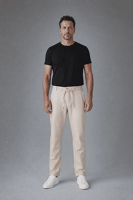 Bej Jogger 4 Cep Pantolon (3)