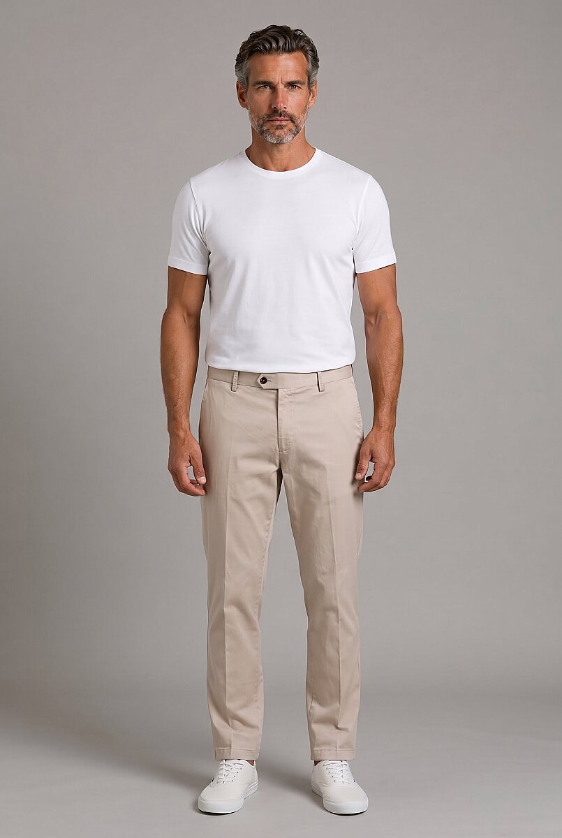 Bej Jogger Pantolon Spor - 5