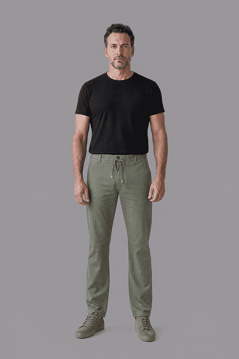 Haki Jogger 4 Cep Pantolon - 6