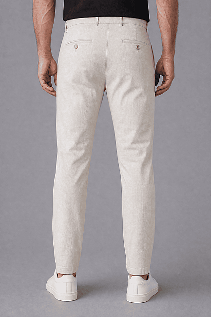Koyu Bej Jogger 4 Cep Pantolon - 2