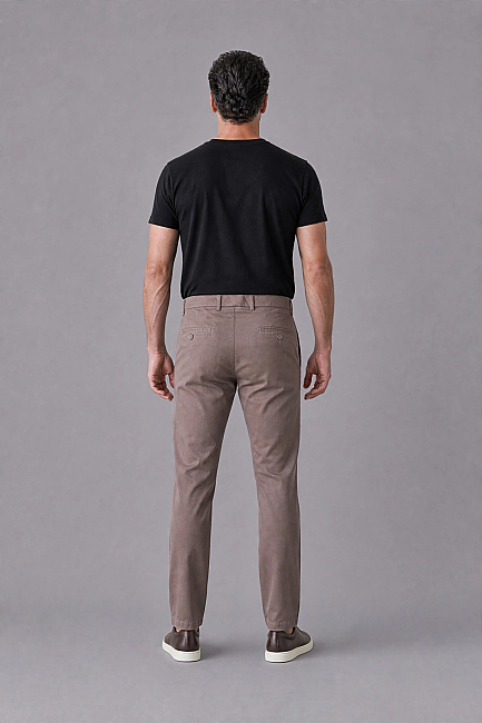 Kahve Jogger 4 Cep Pantolon (4)
