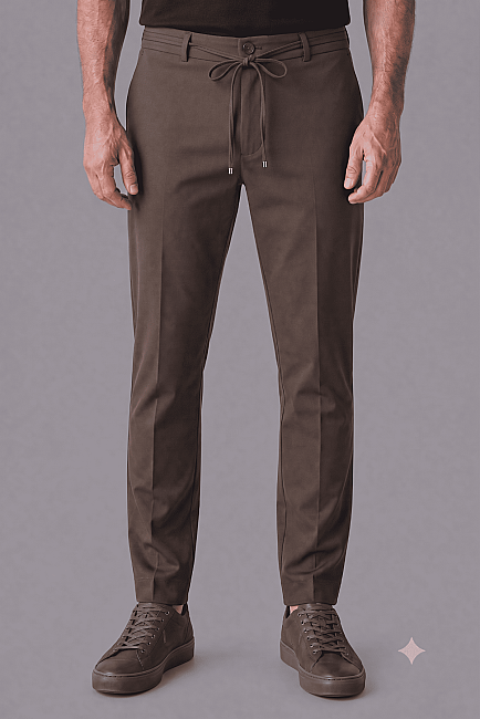 Kahve Jogger 4 Cep Pantolon
