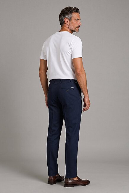 Lacivert Jogger Pantolon Spor (4)