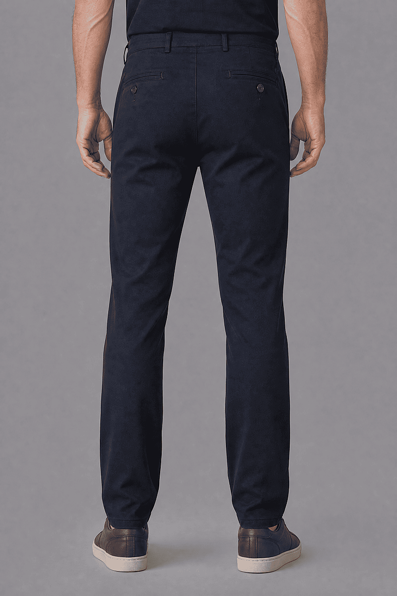 Lacivert Jogger 4 Cep Pantolon - 2