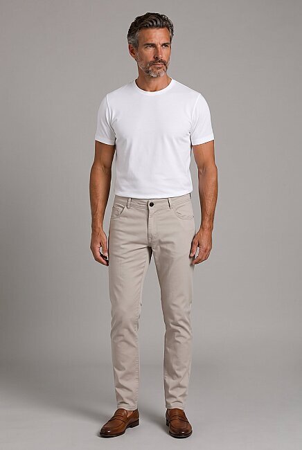Bej Jogger Spor Pantolon (4)