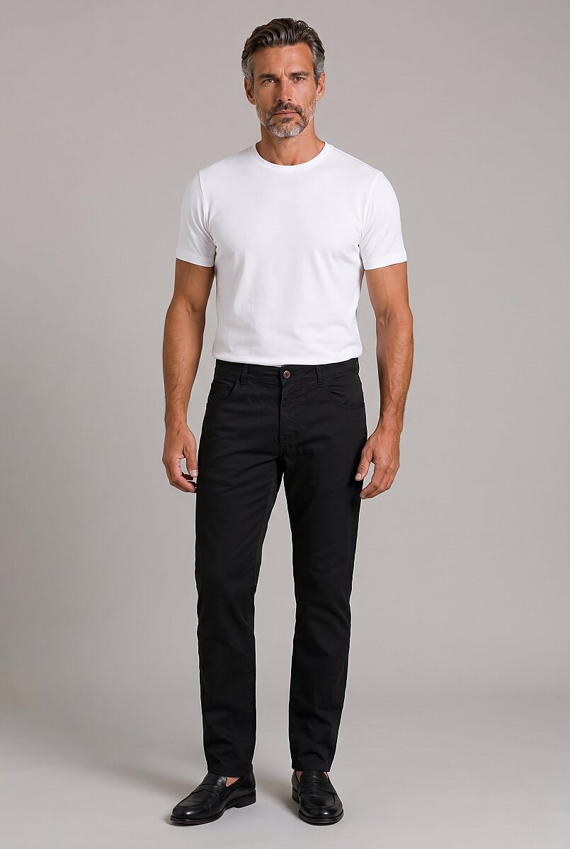 Siyah Jogger Spor Pantolon - 4