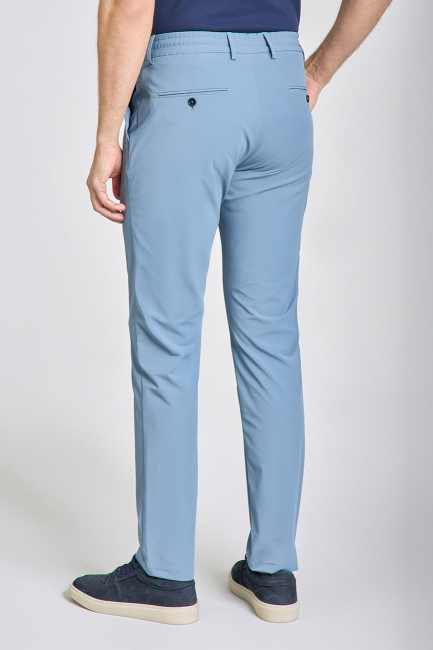 Jogger Cepli Mavi Spor Erkek Pantolon - 6