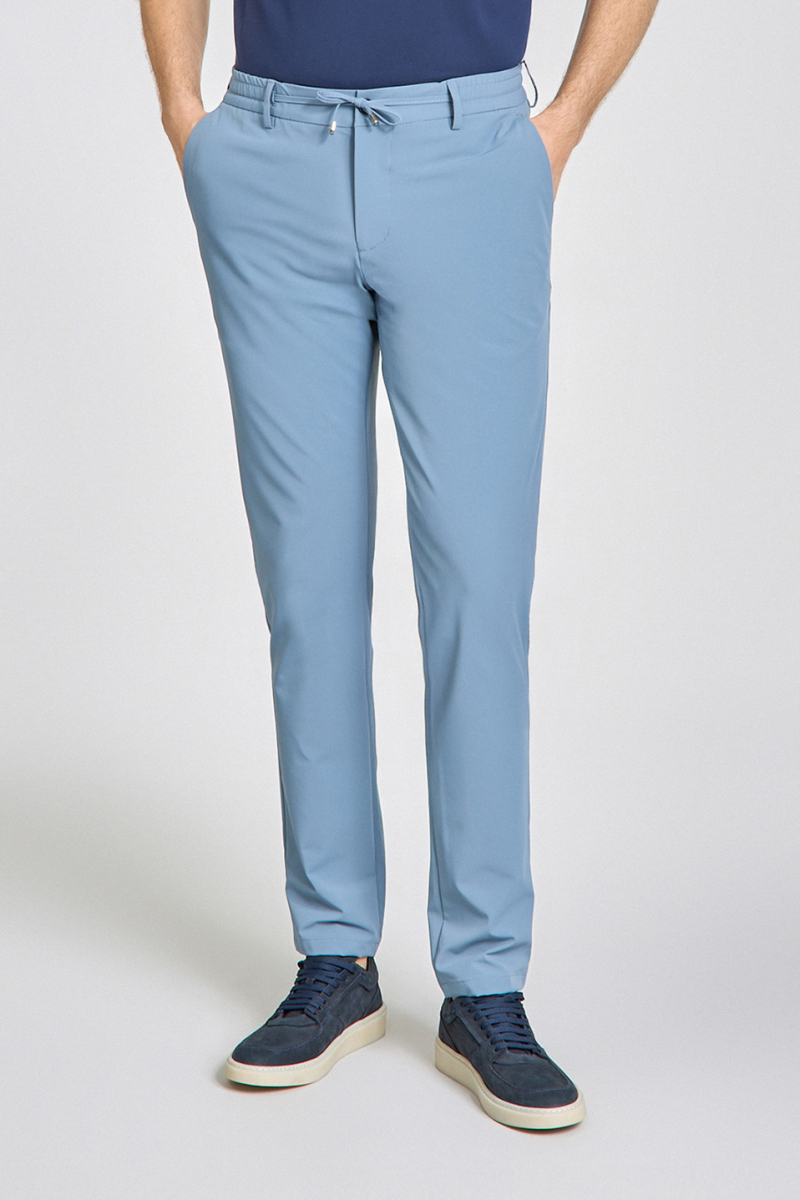 Jogger Cepli Mavi Spor Erkek Pantolon - 3