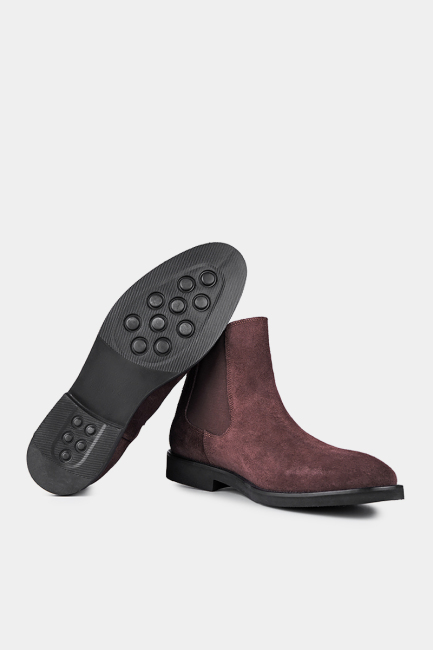 Kahve Süet Erkek Bot - 4