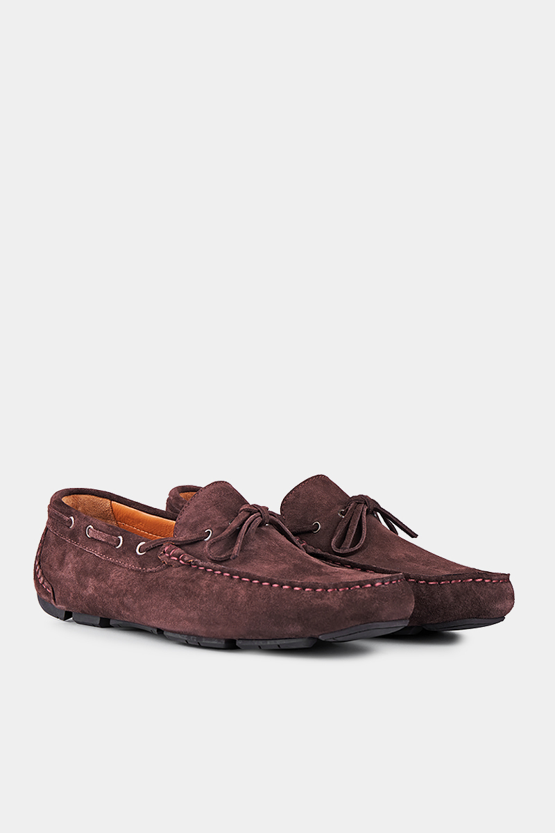 Kahve Süet Loafer Erkek Ayakkabı - 1